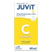 JUVIT C 0,1g/1ml krople 40 ml