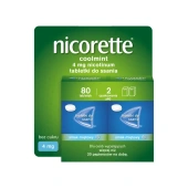 Nicorette Coolmint 4mg x 80 tabletek do ssania