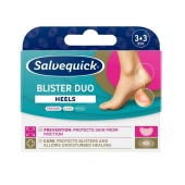 SALVEQUICK Blister Duo Heels Plastry na pęcherze x 6 sztuk